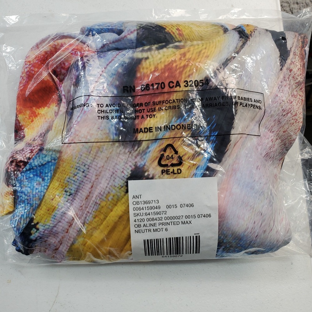 Anthropologie Maxi Skirt Women's 6 Multi Watercolor Art Lined Swing Hem Side Zip - Picture 9 of 9